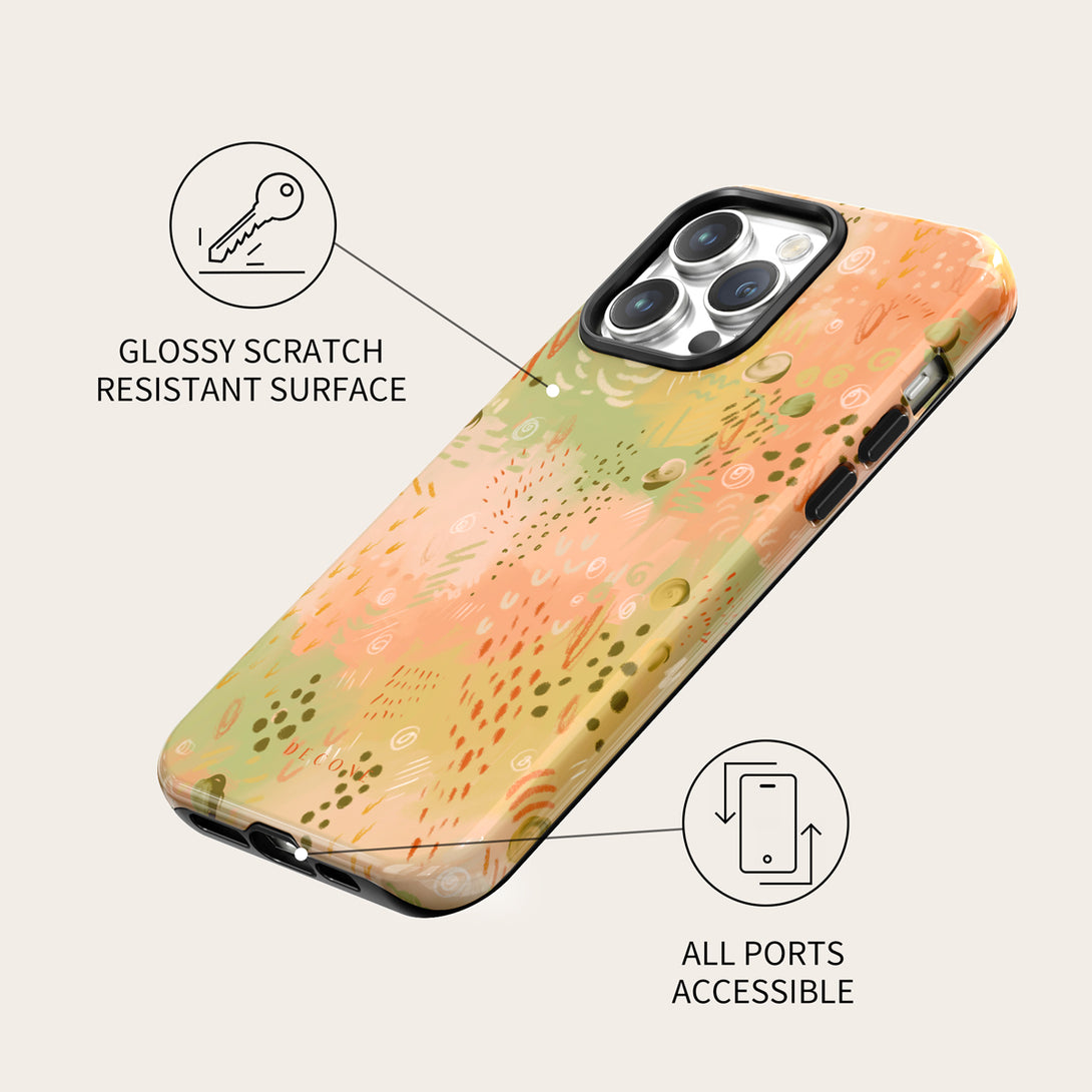 Falling Leaves Know Autumn - iPhone Case