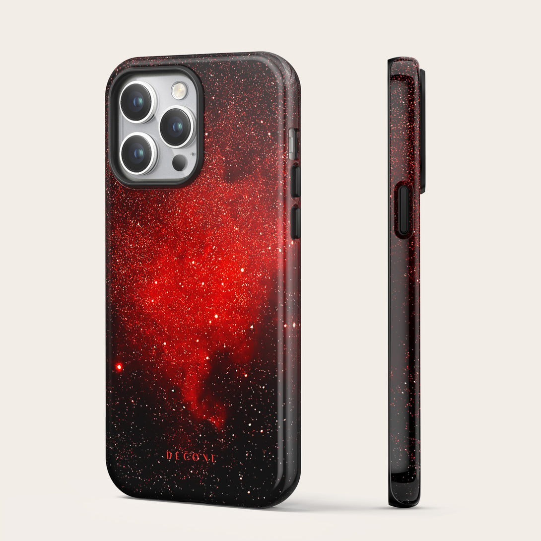 Starry Night-Red Devils - iPhone Case