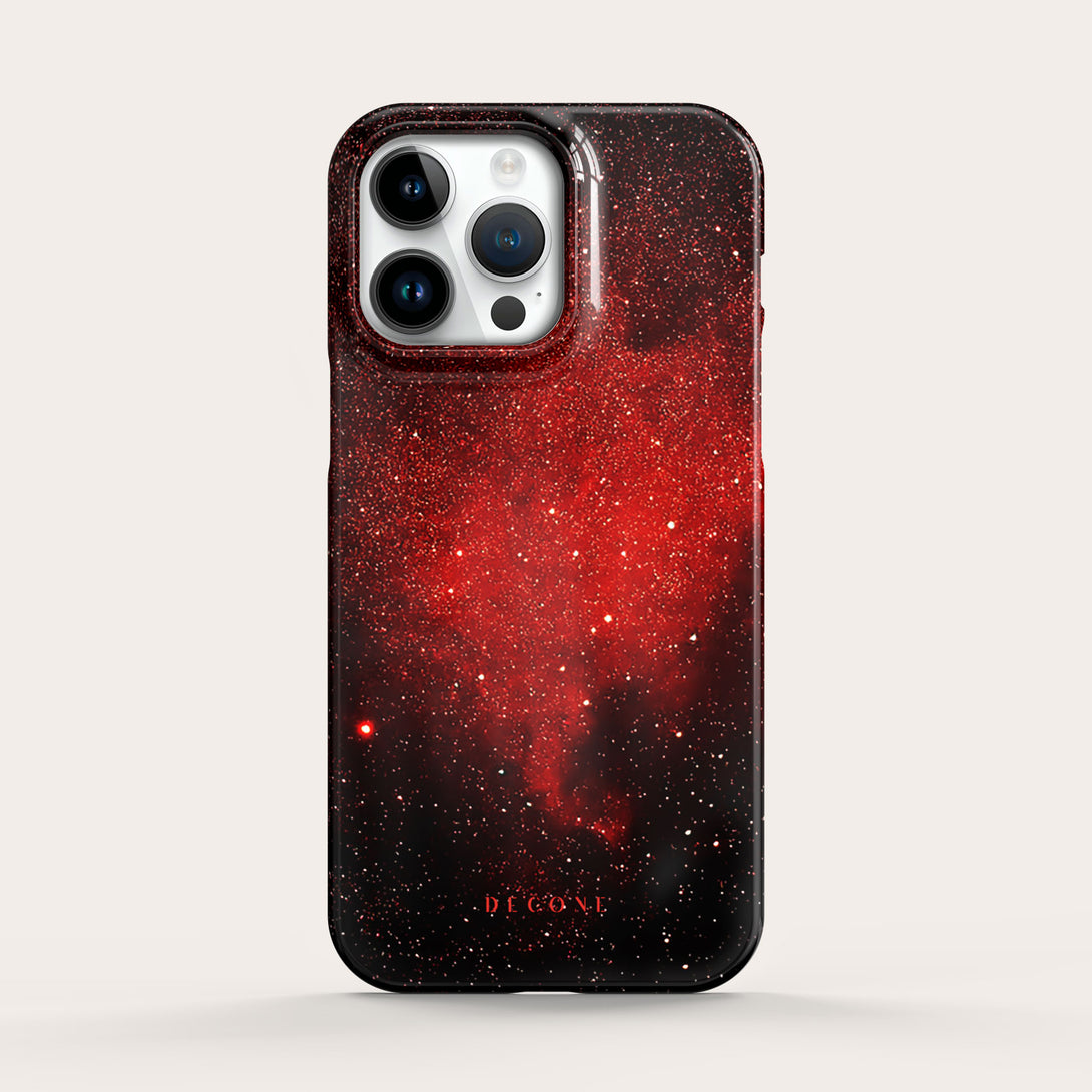 Starry Night-Red Devils - iPhone Case