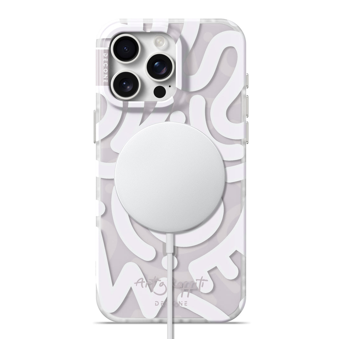 Salt White - IPhone Matte Shockproof Case
