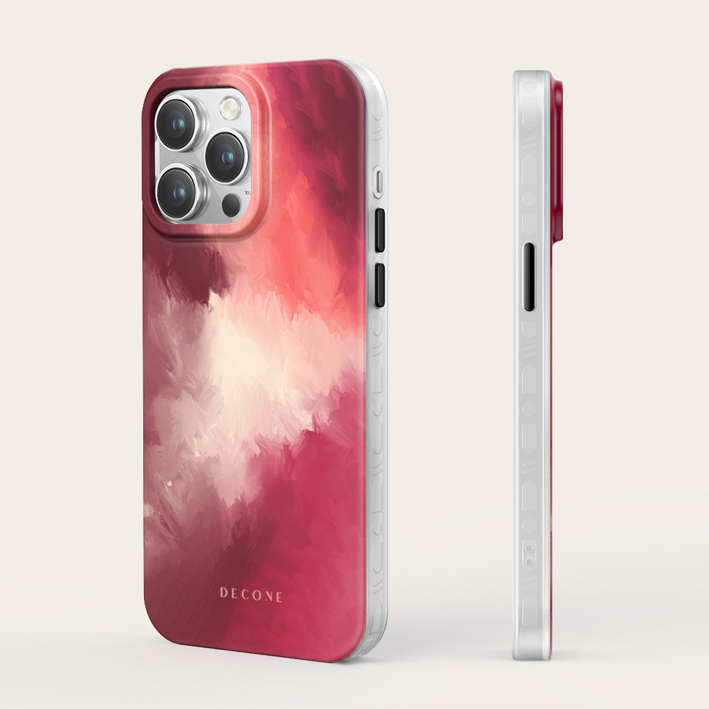 Berry Red - iPhone Case