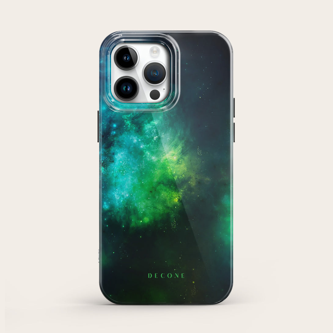 Milky Way-Green Space - iPhone Case