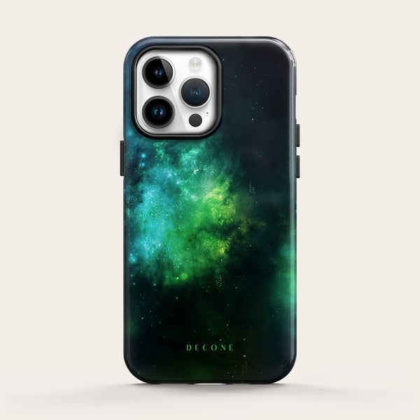 Milky Way-Green Space - iPhone Case