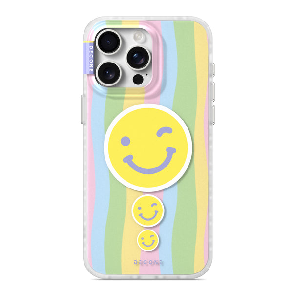 Rainbow Smiley - IPhone Matte Shockproof Case