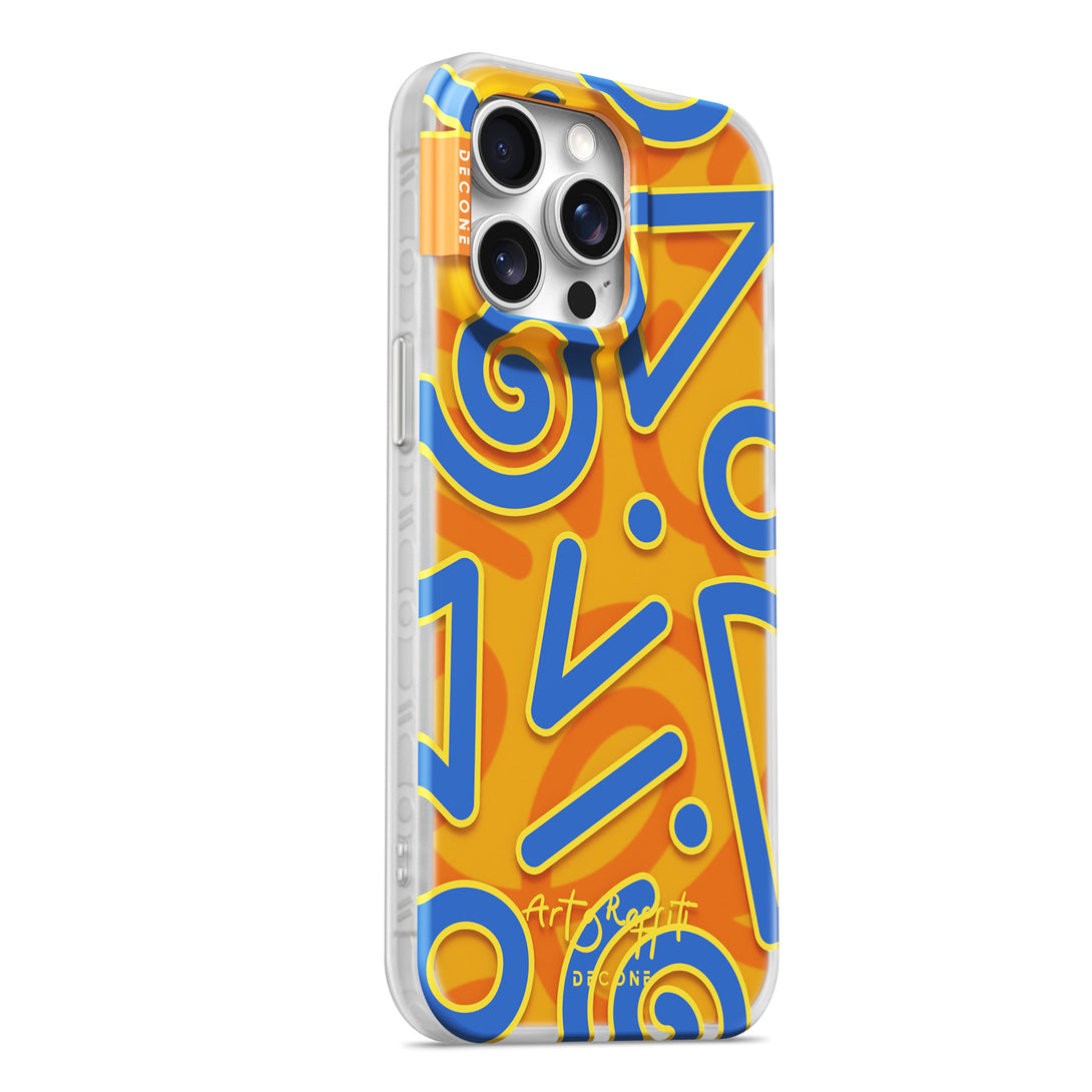 Vibrant Orange - IPhone Matte Shockproof Case
