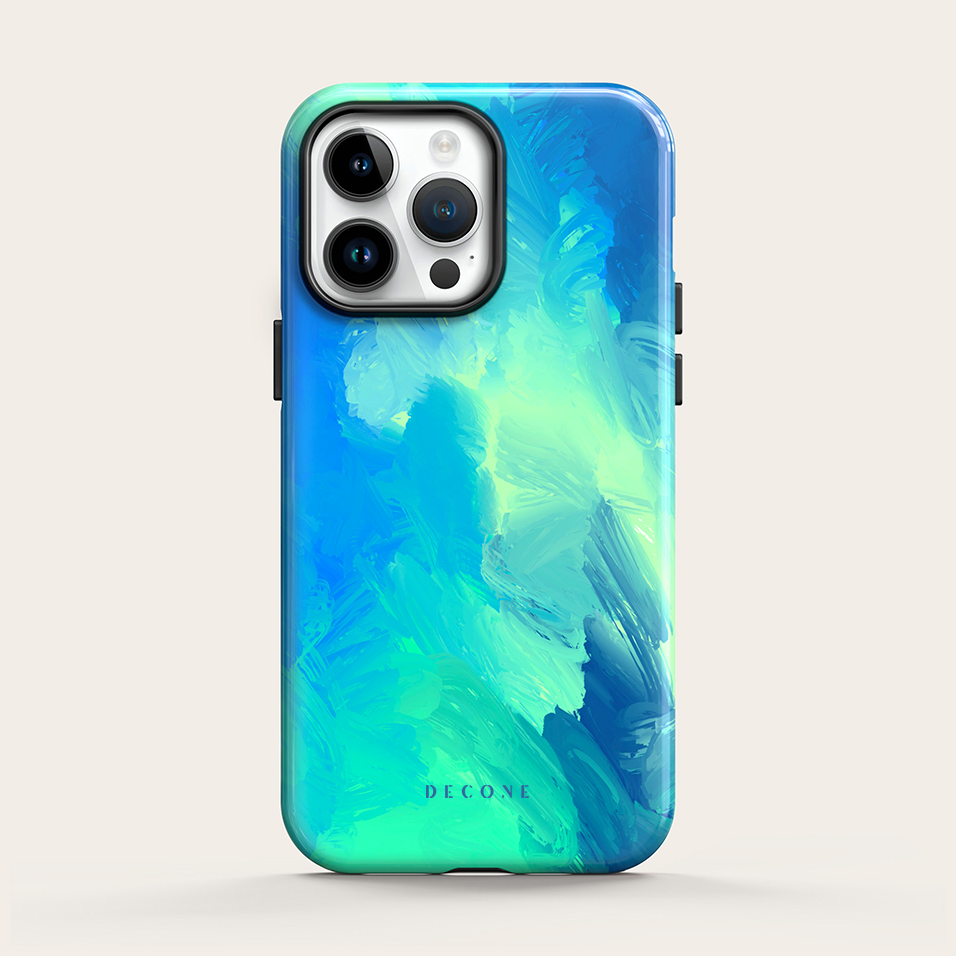 Turquoise Blue - iPhone Case