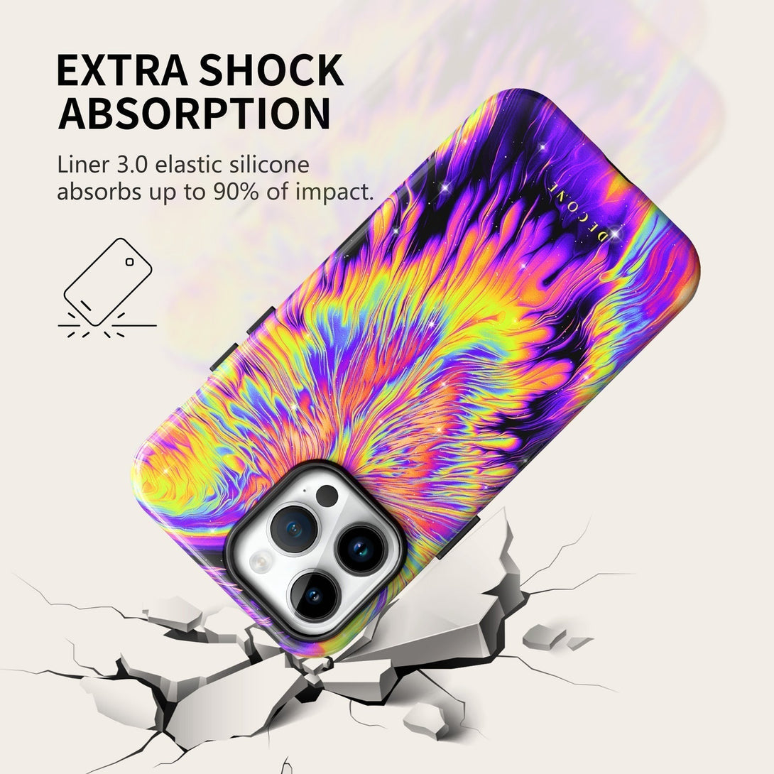 Ghost Blowing Lights - IPhone Case