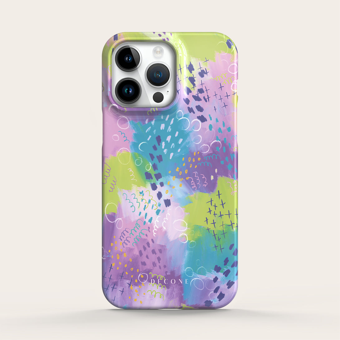 Fluttering Lavender - iPhone Case