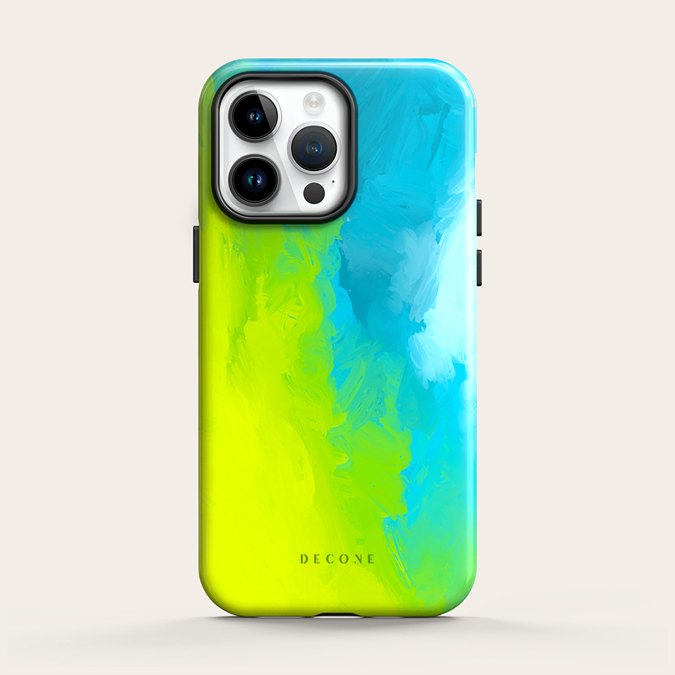 Fluorescent Beach - iPhone Case