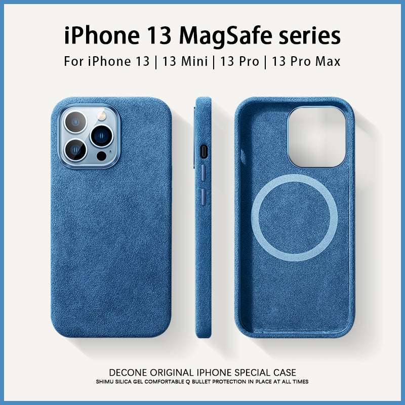 iPhone 13 Mini Alcantara Silicon Protective case