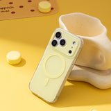 Yellow - Matte Macaron iPhone Case