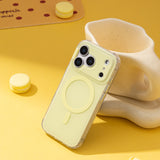 Yellow - Matte Macaron iPhone Case
