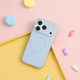 Blue - Matte Macaron iPhone Case