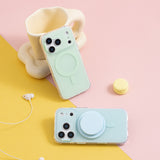 Cyan - Matte Macaron iPhone Case