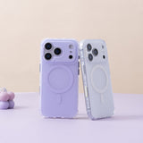 White - Matte Macaron iPhone Case