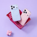 Blue - Matte Macaron iPhone Case