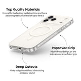 White - Matte Macaron iPhone Case
