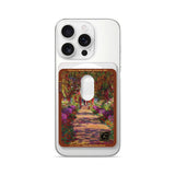Pathway in Monet's Garden at Giverny - Matte Wallet MagSafe Compatible