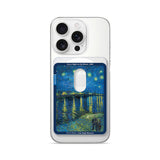 Starry Night Over the Rhone - Matte Wallet MagSafe Compatible