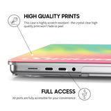 Summer Colors - Clear MacBook Case