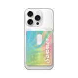 Summer Colors - Matte Wallet MagSafe Compatible