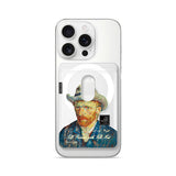 Self-Portrait with Grey Felt Hat - Matte Wallet MagSafe Compatible