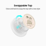 #Select Type_White Base + Cover Grip