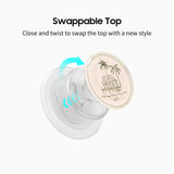 #Select Type_White Base + Cover Grip