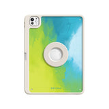 Fluorescent Beach - Leather Magnetic iPad Case