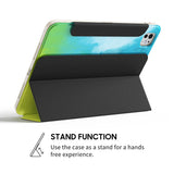 Fluorescent Beach - Leather Magnetic iPad Case