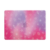 Coastal Treasure - Clear MacBook Case (Glitter)