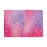 Coastal Treasure - Clear MacBook Case (Glitter)