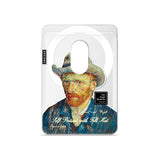 Self-Portrait with Grey Felt Hat - Matte Wallet MagSafe Compatible