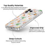 Gingerbread Man - iPhone Case (Glitter)