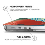 South Wind, Clear Sky - Clear MacBook Case