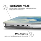 Grassland Green - Clear MacBook Case