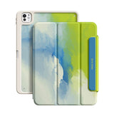 Grassland Green - Leather Magnetic iPad Case