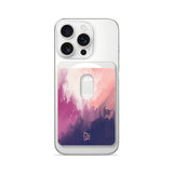 Berry Color - Matte Wallet MagSafe Compatible