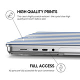 Time Zone - Clear MacBook Case