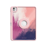 Berry Color - Leather Magnetic iPad Case