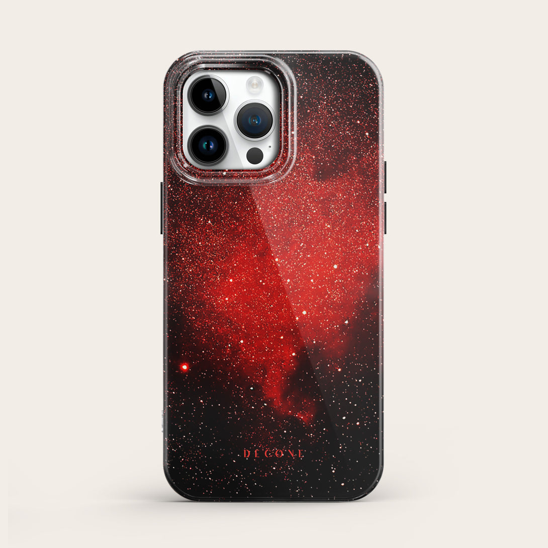 Starry Night-Red Devils - iPhone Case