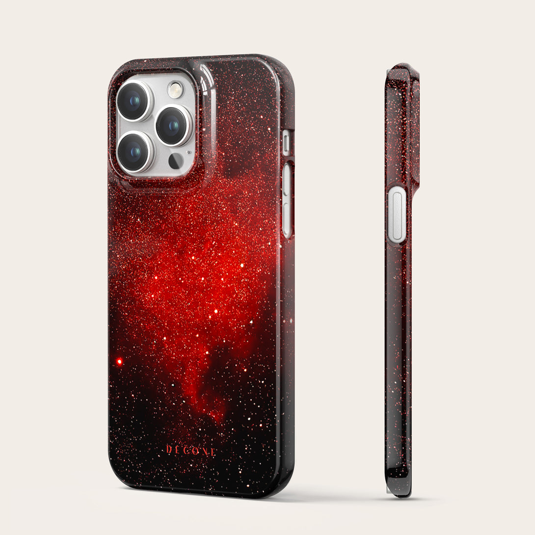 Starry Night-Red Devils - iPhone Case