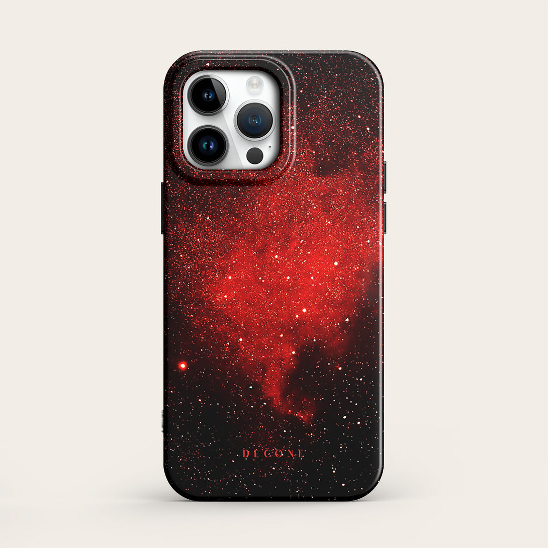 Starry Night-Red Devils - iPhone Case