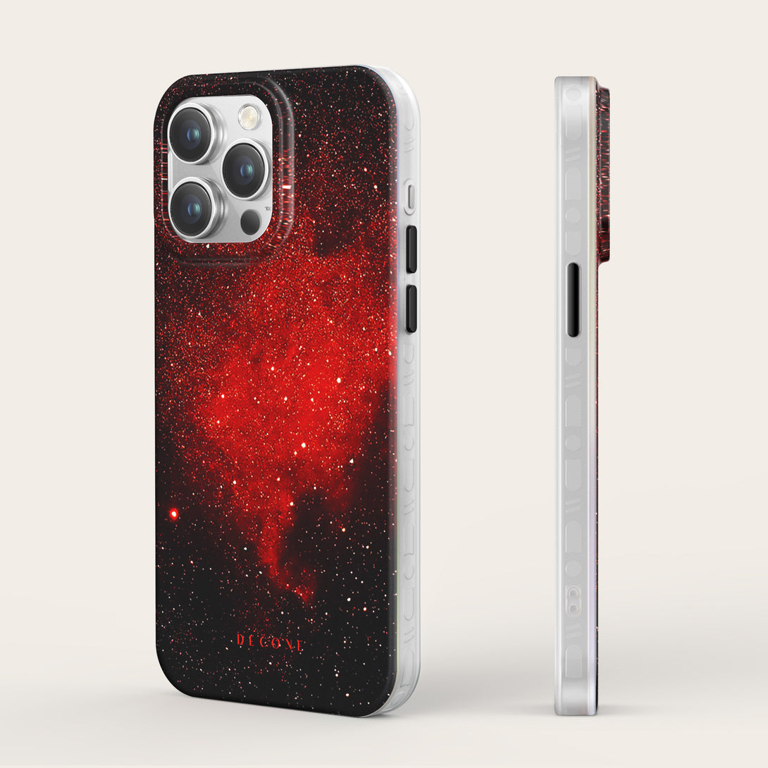 Starry Night-Red Devils - iPhone Case