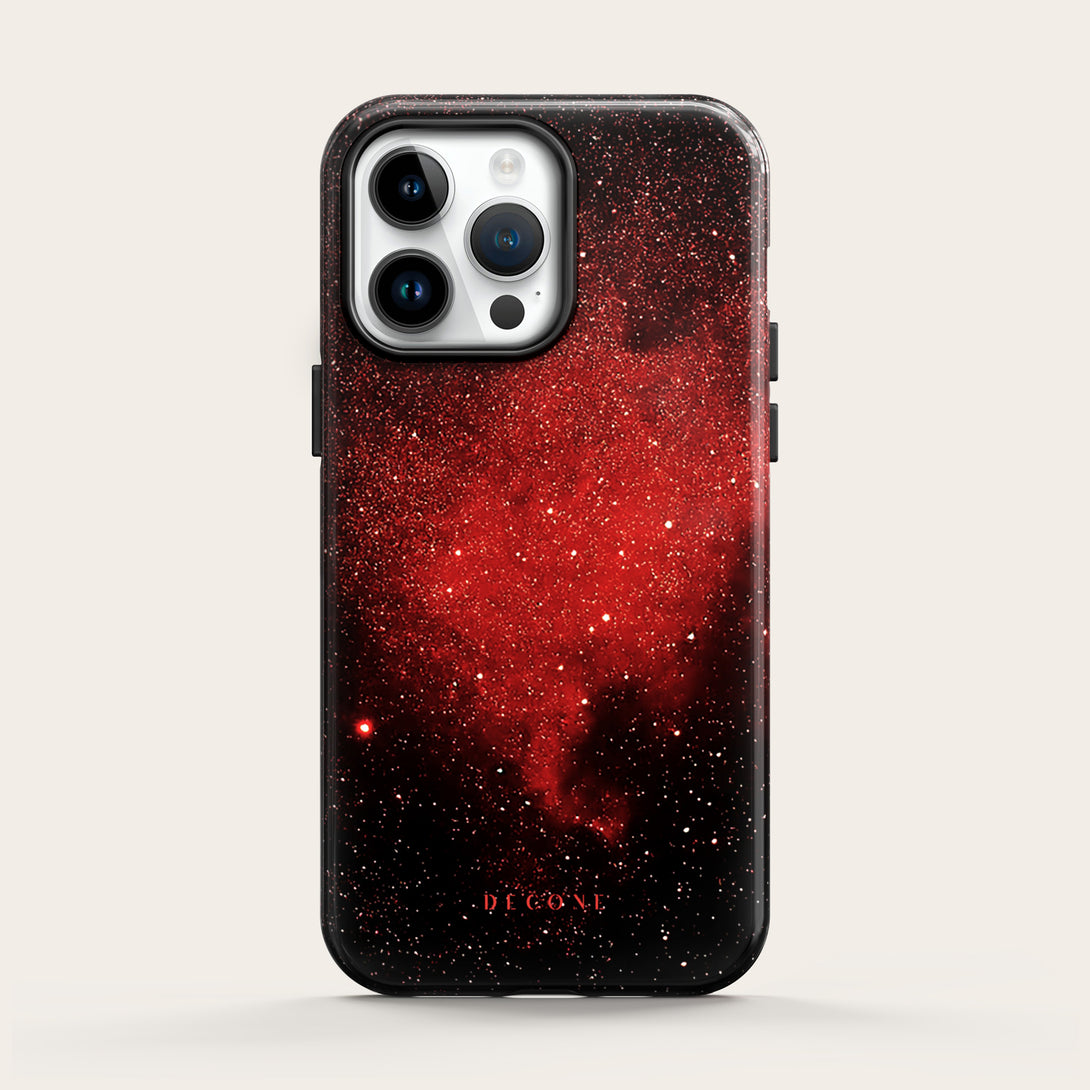 Starry Night-Red Devils - iPhone Case