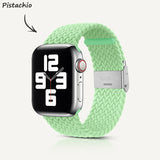 Apple Watch Series | Nylon Braided Watch Strap (Watch clasp series)