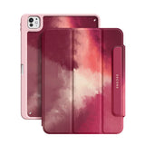 Berry Red - Leather Magnetic iPad Case