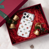Holly＆Poinsettia - iPhone Case