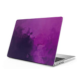 Dark Purple - Clear MacBook Case