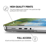 Woman with a Paraso - Clear MacBook Case